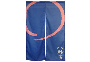 八神家様のれん全体