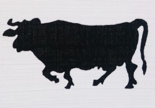 YAKINIKUGREAT様のれん柄アップ