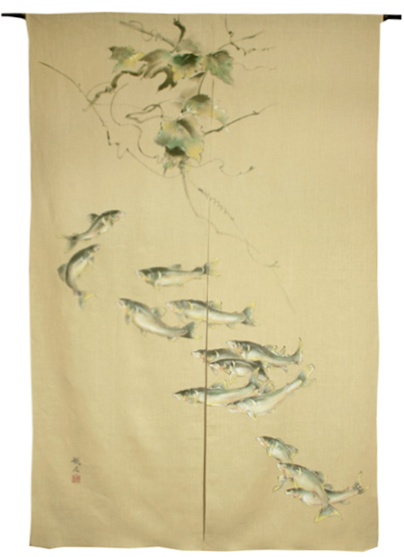 岐阜県様のれん全体