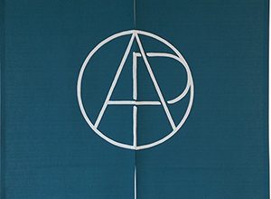 アートピース様のれん全体