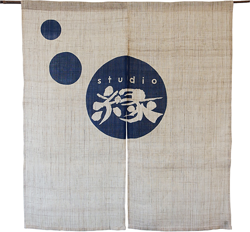 縁様のれん全体