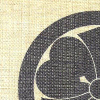 エステル麻：インクジェットプリント対応のれん生地暖簾オーダー京都 